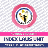 Index Laws Unit (Year 9 AC)