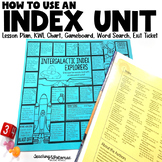 Index Lesson How to Use an Index Library Skills