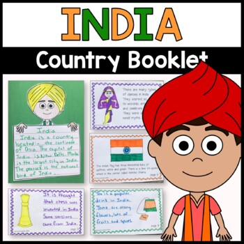 Preview of India Country Booklet - India Country Study - Interactive and Differentiated