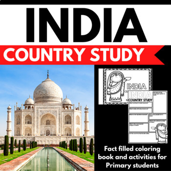 Preview of India Country Study Research Project - Differentiated - Reading Comprehension