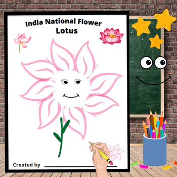 Lotus Flower Colouring Page (teacher made) - Twinkl