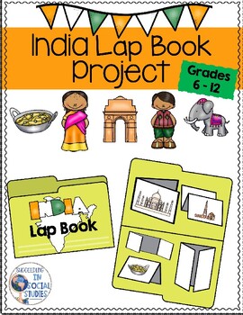 Preview of India Lap Book Project