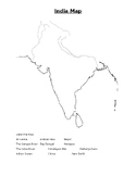 India Map for Labeling