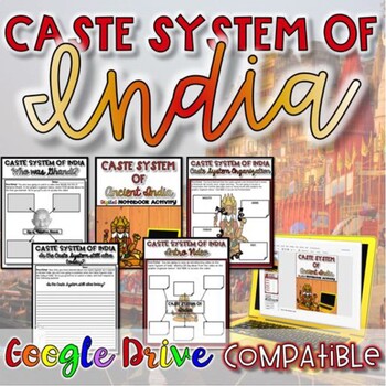 Preview of Caste System of Ancient India - Print and Digital