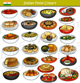 Indian Food Clipart Bundle