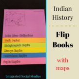 Indian History Flip Books WITH MAPS