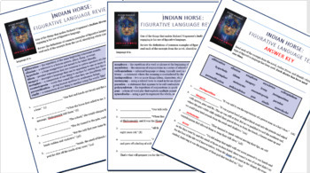 Preview of Indian Horse: Figurative Language & Literary Devices Bundle