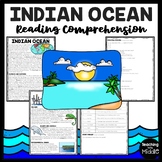 Indian Ocean Reading Comprehension Informational Text Work