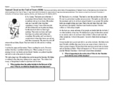 Indian Removal Act and Trail of Tears Reading Activity