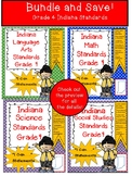 Indiana 4th Grade Standards "I Can Statements" Bundle