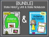 Indiana {BUNDLE} State History Unit and State Notebook Set