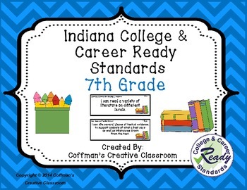Preview of Indiana College and Career Ready Standards- 7th Grade