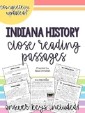 Indiana History Close Reading Passages