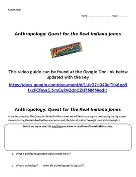 Preview of Indiana Jones and the Ultimate Quest Video Guide - History Channel! Archaeology
