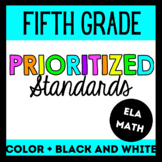 Indiana Prioritized ELA & Math Standards, I Can Statements