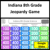 Indiana Science Standards 8th Grade Science Review Jeopardy Game