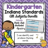 Indiana Standards for Kindergarten Bundle