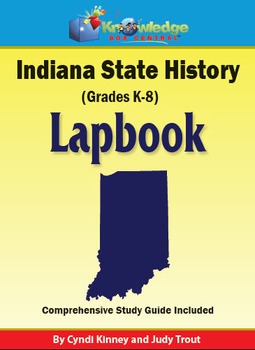 Preview of Indiana State History Lapbook / Interactive Notebook - EBOOK