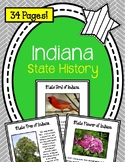 Indiana. State History Unit. US State History. 34 Pages!