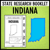 Indiana State Report Research Project Tabbed Booklet | Gui