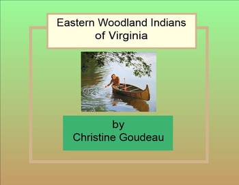 Preview of Virginia Studies SMARTboard Lesson - VA Indians - Whole Unit - VS.2