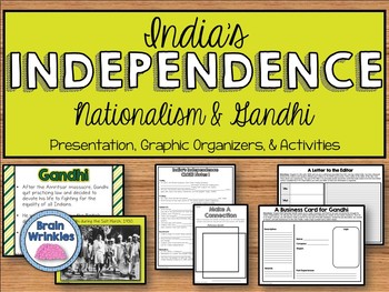 Preview of India's Independence ~ Nationalism & Mohandas Gandhi (SS7H3)