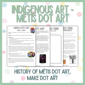 Preview of Indigenous Art - Métis Dot Art