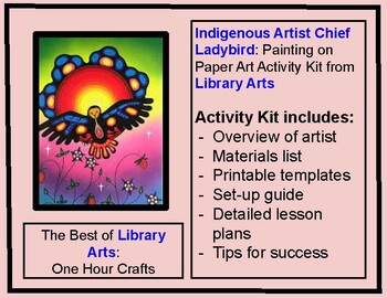 Preview of Indigenous Artist Chief Ladybird Painting on Paper Art Activity Kit