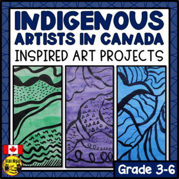Preview of Indigenous Artists in Canada | Elementary Art Lessons and Projects