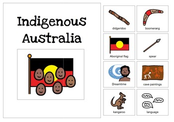 Preview of Indigenous Australia Adapted Book