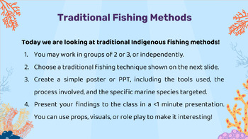 Indigenous Australian Fishing Methods Activity PowerPoint