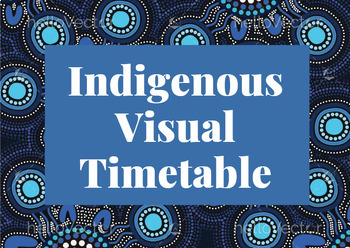 Preview of Indigenous Australian Visual Timetable Labels