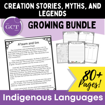 Preview of Indigenous Creation Stories and Myths *GROWING BUNDLE*