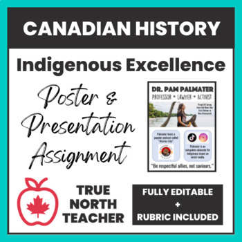 Preview of Indigenous Excellence Assignment w/Evaluation Rubric | HSE4M | NDA3M | CHC2D