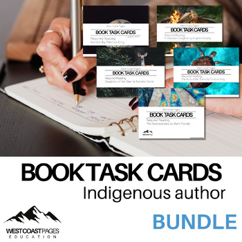 Preview of Indigenous Literature Book Task Card *Bundle