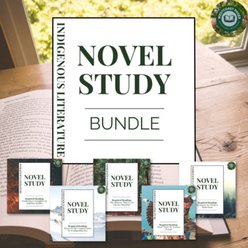 Preview of Indigenous Literature Novel Study Bundle