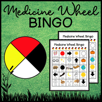 Preview of Indigenous Medicine Wheel Bingo
