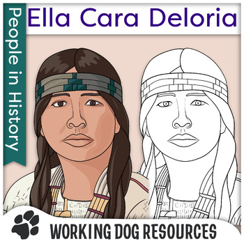 Preview of Indigenous People in History clip art: Ella Cara Deloria
