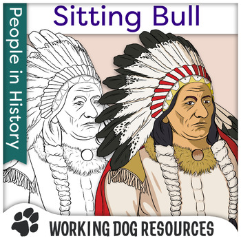 Preview of Indigenous People in History clip art: Sitting Bull
