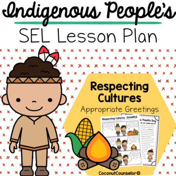 Preview of Indigenous People's Day Lesson | Respecting Cultures | SEL Comic