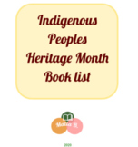 Indigenous People’s Heritage Month Book List