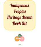 Indigenous People’s Heritage Month Visual Book Cover List