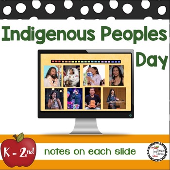 Preview of Indigenous Peoples' Day Activities -Digital Introduction K-2 Activities No Prep