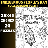 Indigenous Peoples' Day Collaborative Poster | 36x45 Inche