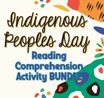 Preview of Indigenous Peoples Day Independent Critical Thinking Activities BUNDLE