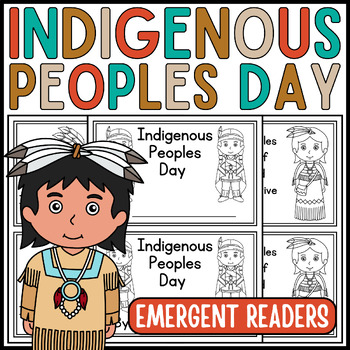Preview of Indigenous Peoples Day Mini Book for Emergent Readers • Indigenous Peoples Day