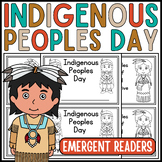 Indigenous Peoples Day Mini Book for Emergent Readers • In