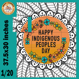 Indigenous Peoples' Day coloring pages activities Collabor