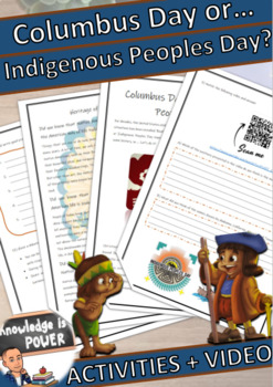 Preview of Indigenous Peoples Day or Columbus Day? | Christopher Columbus Worksheet