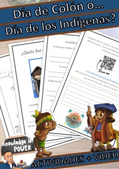 Preview of Indigenous Peoples Day or Columbus Day? | For Kids | Spanish